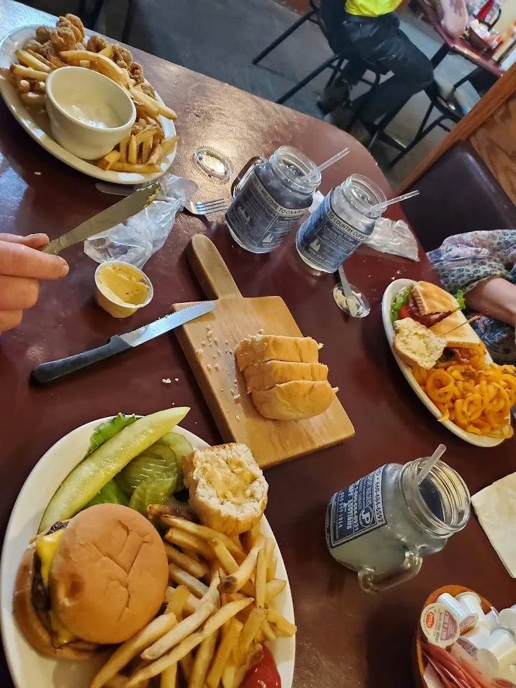 Cheeseburger and Fries