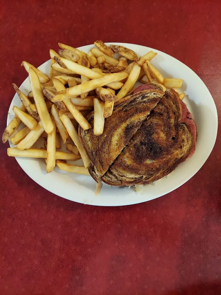 Reuben with Fries